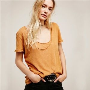 Free people we the free phoebe layered tee